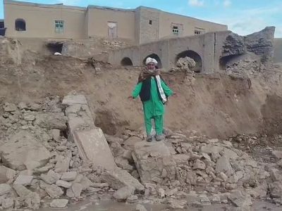 جان باختن پنج تن درپی سرازیر شدن سیلاب‌ها در بادغیس