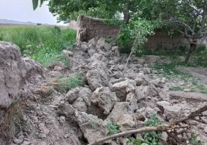 یک مرد کهن‌سال در پی فروریختن دیوار در بادغیس جان باخت