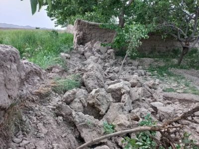 یک مرد کهنسال در پی فروریختن دیوار در بادغیس جان باخت