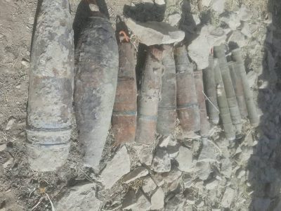 کشف و خنثیسازی ۱۳ فیر مهمات منفجرناشده در بادغیس